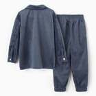 Костюм детский KAFTAN Velvet, размер 32 (110-116 см), синий - Фото 11
