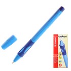 Ручка шариковая STABILO LeftRight для правшей, 0,8 мм, голубой корпус, стержень синий - фото 321522754