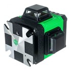 Нивелир ZITREK LL12-GL-Cube, 12 лучей, самовыравнивающийся, 30 м, ± 0.2 мм/м, 360°, 1/4" - Фото 4