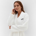 Халат махровый женский «Этель. Миссис», размер 50-52, хлопок 100%, белый - Фото 4