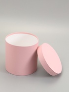 Коробка подарочная круглая, шляпная, нежно розовая, 23×23 см - Фото 5