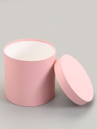 Коробка подарочная круглая, шляпная, нежно розовая, 23×23 см - Фото 8