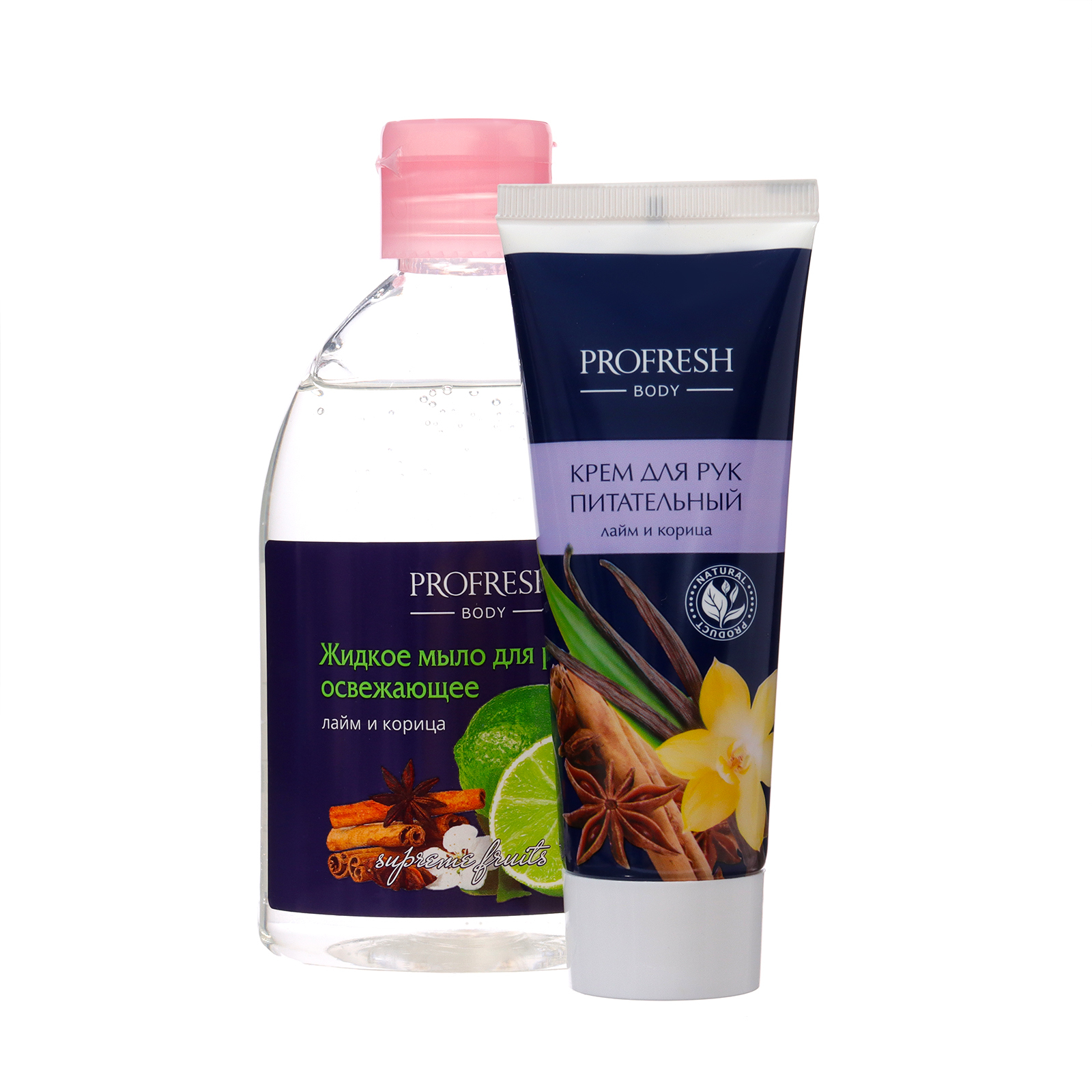 Подарочный набор Profresh: Крем для рук питательный, 75 мл + Крем для ног смягча