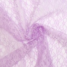 Ткань для рукоделия, лоскут гипюра сиреневый, 50 × 50 см - Фото 2