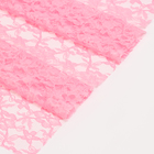 Лоскут для рукоделия «Гипюр», розовый, 50 × 50 см - фото 3925161