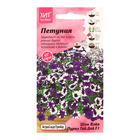 Семена цветов Петуния "Шок Вейв Пурпл Тай Дай", 5 шт - Фото 1