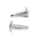 Саморезы ТУНДРА krep, с прессшайбой, сверлоконечные, 4.2x16 мм, оцинкованные, 100 шт - фото 25487711