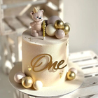 Набор топперов «Бусины», набор 20 шт., цвет золото - Фото 2