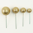 Набор топперов «Бусины», набор 20 шт., цвет золото - Фото 4