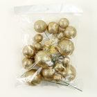 Набор топперов «Бусины», набор 20 шт., цвет золото - Фото 5