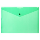 Набор папок-конвертов на кнопке 10 штук, А4, 180 мкм, Calligrata Office, полупрозрачные, микс - Фото 8