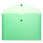 Набор папок-конвертов на кнопке 10 штук, А4, 180 мкм, Calligrata Office, полупрозрачные, микс - Фото 2