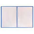 Набор папок А5, 20 вкладышей, Calligrata, синяя, 3 штуки - Фото 5