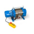 Лебедка электрическая Zitrek KCD-500/1000, 220 В, 12 м/мин, 0.5 Т, 1.5 кВт, канат 60 м - Фото 1