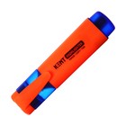 Набор маркеров-текстовыделителей 4 штуки, наконечник скошенный, 5.0 мм, оранжевый - Фото 1