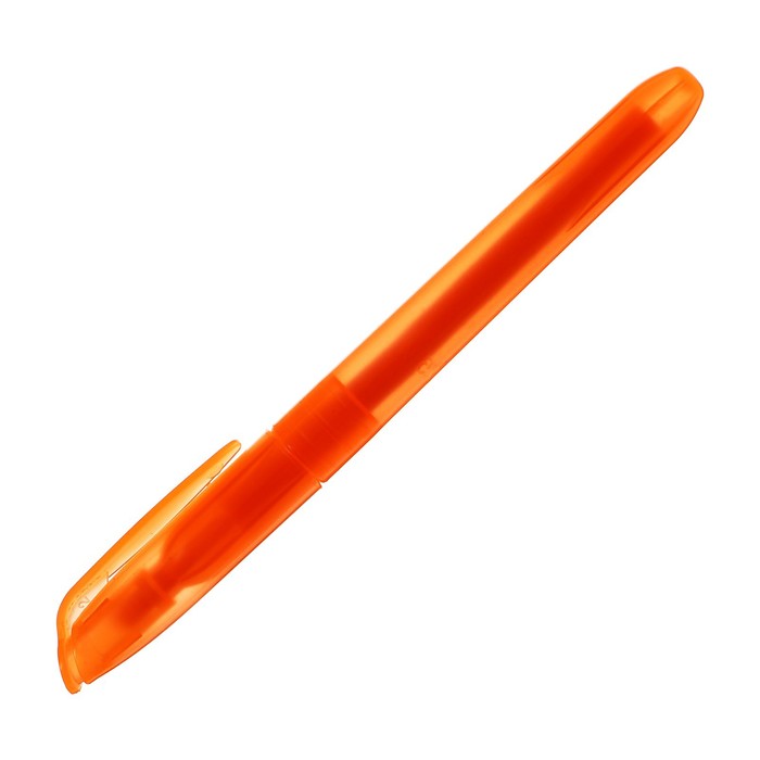 Набор маркеров-текстовыделителей 6 штук, наконечник скошенный, 5.0 мм, оранжевый