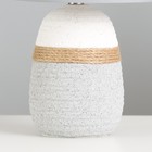 Настольная лампа «Ренди» Е14 40 Вт бело-серый 20×20×32 см RISALUX - Фото 4