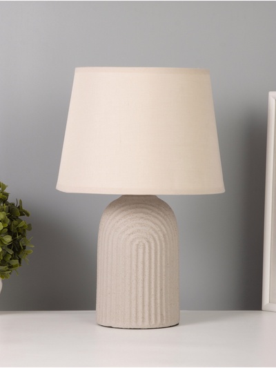 Настольная лампа RISALUX «Доротея», Е14, 40 Вт, серый, 22×22×35 см