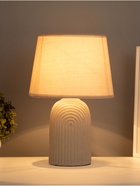 Настольная лампа RISALUX «Доротея», Е14, 40 Вт, серый, 22×22×35 см - Фото 2