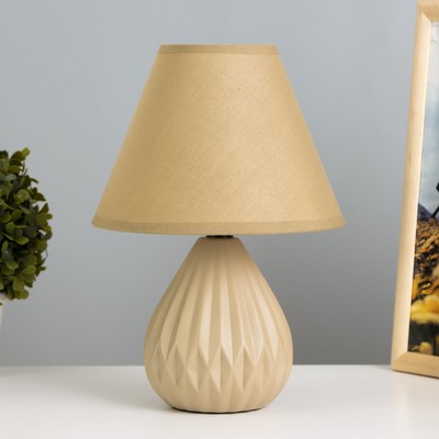 Настольная лампа «Иделла» Е14 40 Вт кофе 20×20×28 см RISALUX