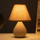 Настольная лампа «Иделла» Е14 40 Вт кофе 20×20×28 см RISALUX - Фото 2