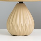 Настольная лампа «Иделла» Е14 40 Вт кофе 20×20×28 см RISALUX - Фото 4