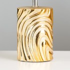 Настольная лампа «Калиса» Е14 40 Вт золото 19×19×32 см RISALUX - Фото 4