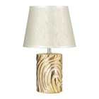 Настольная лампа «Калиса» Е14 40 Вт золото 19×19×32 см RISALUX - Фото 6