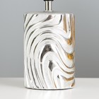 Настольная лампа «Калиса» Е14 40 Вт серебро 19×19×32 см RISALUX - Фото 4