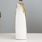 Настольная лампа "Кэтрин" Е14 40Вт бело-золотой 25х25х40 см RISALUX - фото 24581486