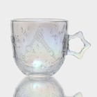 Набор кружек «Космос», 4 шт.: 300/300/250/300 мл, стекло, перламутровый - Фото 3