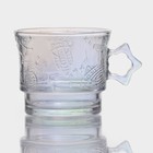 Набор кружек «Космос», 4 шт.: 300/300/250/300 мл, стекло, перламутровый - Фото 4