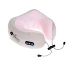 Массажная подушка Luazon LEM-06, 3.7 Вт, 2 вида массажа, ИК- подогрев, АКБ, розовая - фото 11980131