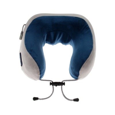 Массажная подушка Luazon LEM-06, 3.7 Вт, 2 вида массажа, ИК- подогрев, АКБ, синий