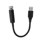 Проектор звездного неба в салон авто CARTAGE, красный, пластик, питание по usb - Фото 4