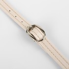 Ремешок для обуви, искусственная кожа, 30 см, 8 мм, 2 шт., цвет бежевый - Фото 4