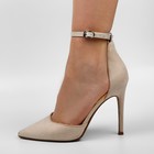 Ремешок для обуви, искусственная кожа, 30 см, 8 мм, 2 шт., цвет бежевый - Фото 5