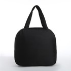 Термосумка на молнии, 5.6 л, цвет чёрный - фото 23586854