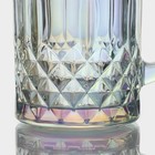 Кружка стеклянная для пива «Кристалл», 500 мл, цвет перламутровый - фото 8850920