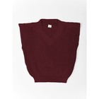 Жилет для девочки Amarobaby Knit, рост 146 см, цвет бордовый - Фото 6