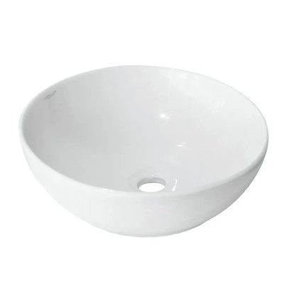 Раковина накладная Sanita Luxe Art Slim, белый
