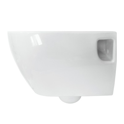 Унитаз подвесной Sanita Luxe Art Rimless Slim, дюропласт с микролифтом тонкое, clip-up
