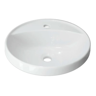 Раковина врезная Sanita Luxe Art Inside, белый