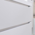 Тумба с раковиной Uperwood Tanos NEW, 50 см, подвесная, белая - Фото 6