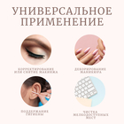 Ватные палочки на деревянной основе, заострённые, 7, 5 см, 100 шт., розовые - Фото 4