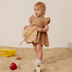 Комплект для девочки (туника,шорты) MINAKU, цвет бежевый, размер 62-68 10185749