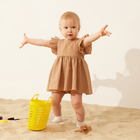 Комплект для девочки (туника,шорты) MINAKU, цвет бежевый, размер 62-68 10185749