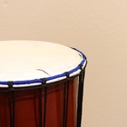 Музыкальный инструмент барабан джембе "Цветной" 70х27х27 см МИКС - Фото 3