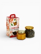 Подарочный набор «Расцветай от счастья»: чай травяной 25 г, крем-мёд с абрикосом 120 г - Фото 2