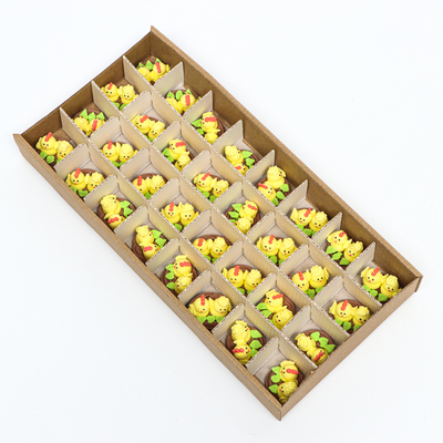 НАБОР Сахарные фигурки объемные "Цыплята в гнезде", 32 штуки Набор 278 г